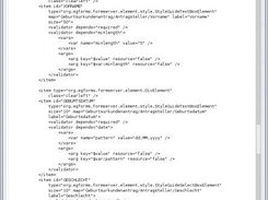Formularbeschreibung ber XML