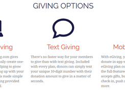 eGiving.com Screenshot 1