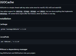 EGOCache Screenshot 1