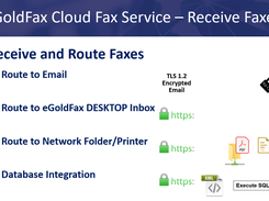 Receive faxes with eGoldFax