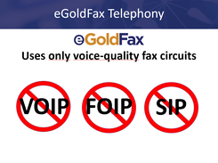 eGoldFax  Voice-QualityTelephony