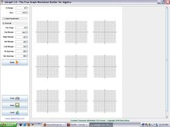 Basic Worksheet Design- 9 Graphs / No Quadrant Labels