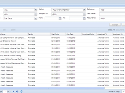 EH&S Task Manager Screenshot 2