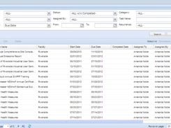 EH&S Task Manager Screenshot 1