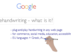 a bit about ehandwriting