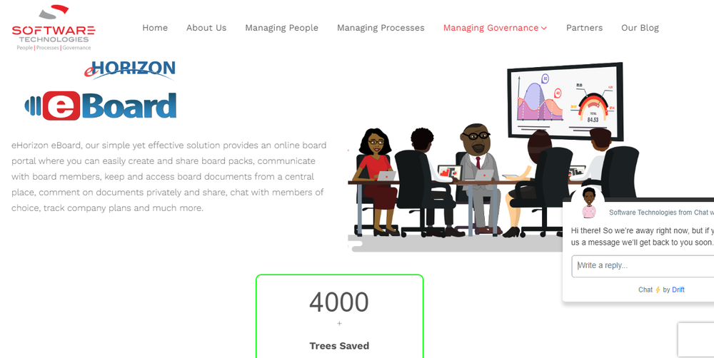 eHorizon eBoard Screenshot 1