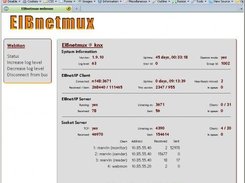 Web-based status monitor of EIBnetmux