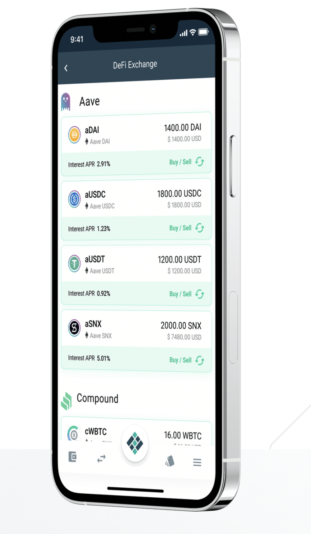 Eidoo Wallet Screenshot 1