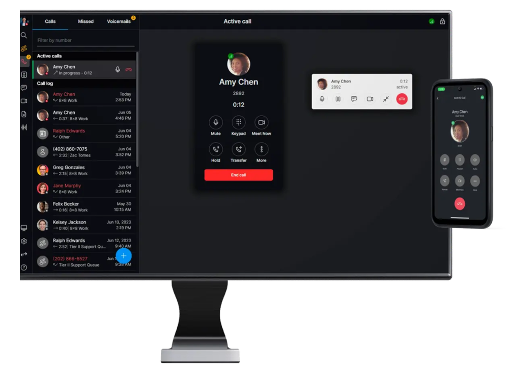 8x8 Work Screenshot 1