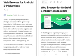 EinkBro Screenshot 1