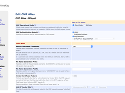 CMP Configuration