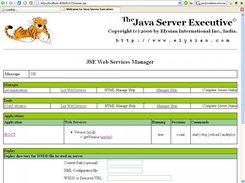 JSE WebService Manager