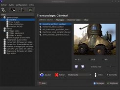 Interface for video transcoding