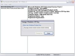 Changing the Windows XP Installation Key