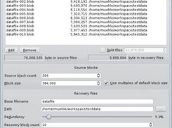 Creating a new recovery set