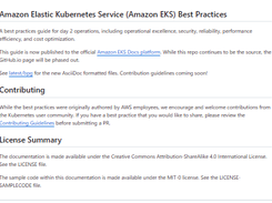 EKS Best Practices Screenshot 1