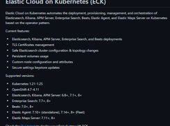 Elastic Cloud on Kubernetes (ECK) Screenshot 1