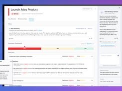 Manage objectives and initiatives across the business