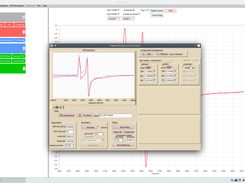 Fitting EPR powder spectrum to registered EPR signal of the Rieske cluster