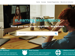 eLearning Marketplace Screenshot 1