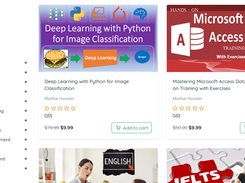 eLearning Marketplace Screenshot 1