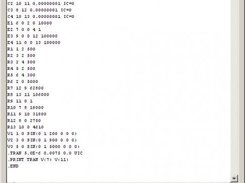 ElectroMimic Generated SPICE Netlist