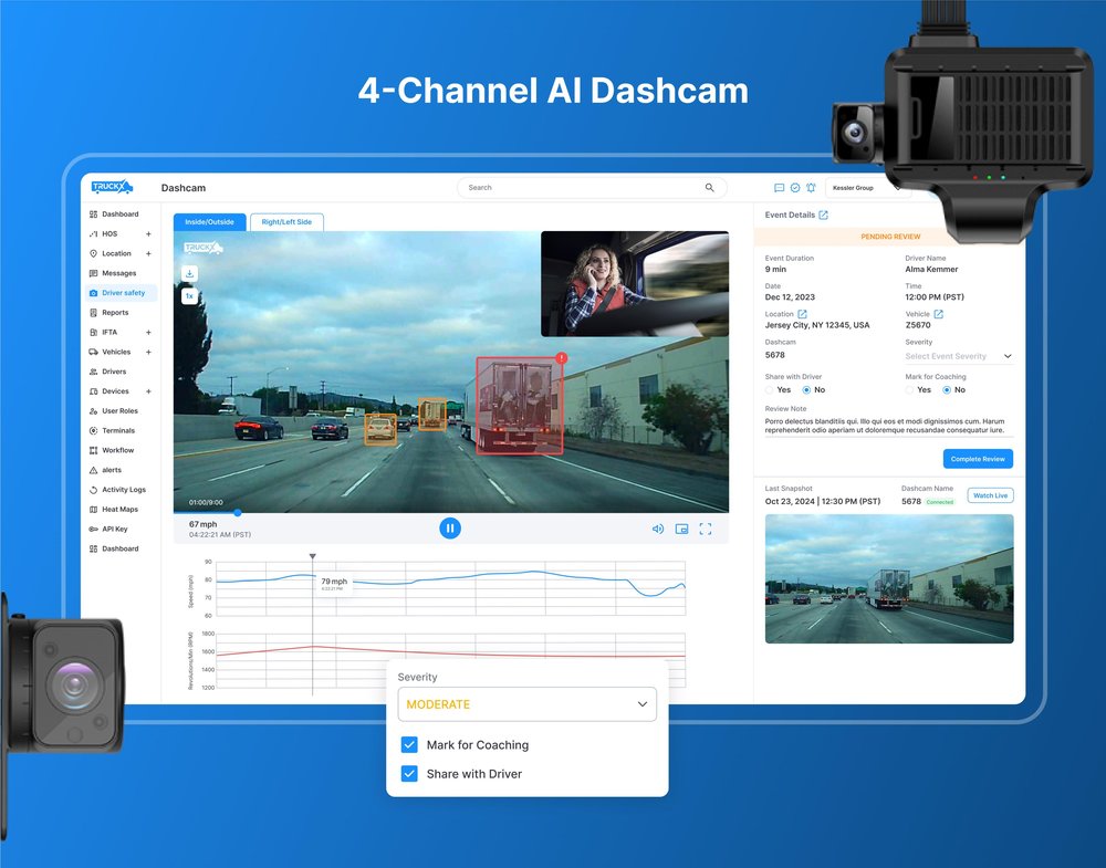 4-Al Channel Dashcam