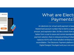 Electronic Payments Screenshot 1