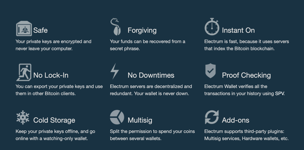 Electrum Screenshot 1