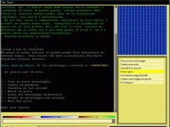 Pre-game main menu