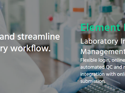 Element LIMS Screenshot 1