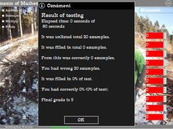 Result of test