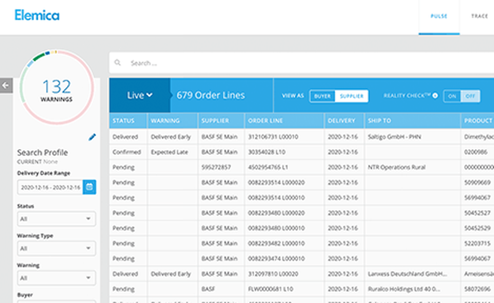 Elemica Screenshot 1