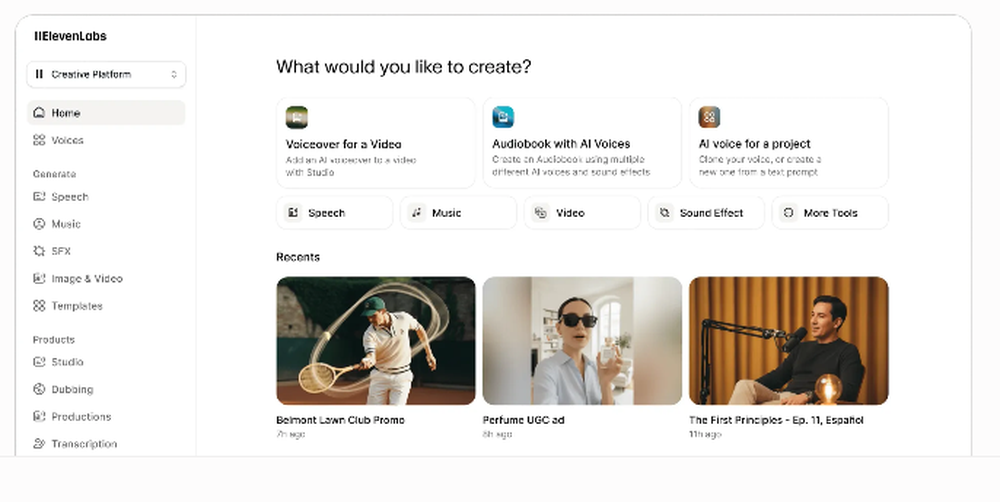 ElevenCreative Screenshot 1