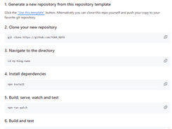 Eleventy High Performance Blog Screenshot 1