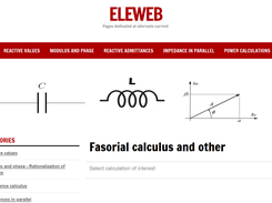 Eleweb main page