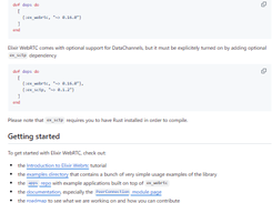 Elixir WebRTC Screenshot 1