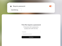 Password protection