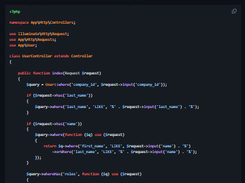 Eloquent Filter Screenshot 1