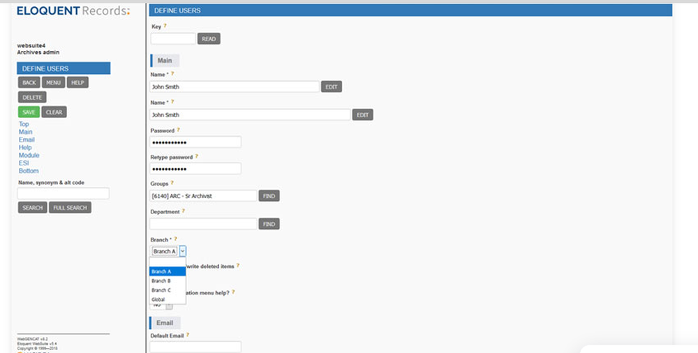 Eloquent Records Screenshot 1