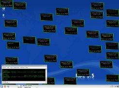 Message boxes keep moving, blinking, ringing , vanish and...
