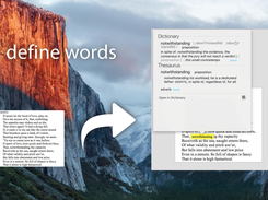 Define words in the PDF editor of your choice