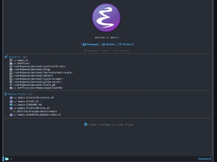 Emacs Dashboard Screenshot 1