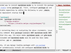 Emacs Markdown Mode Screenshot 1