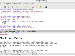 Emacs Screenshot 1