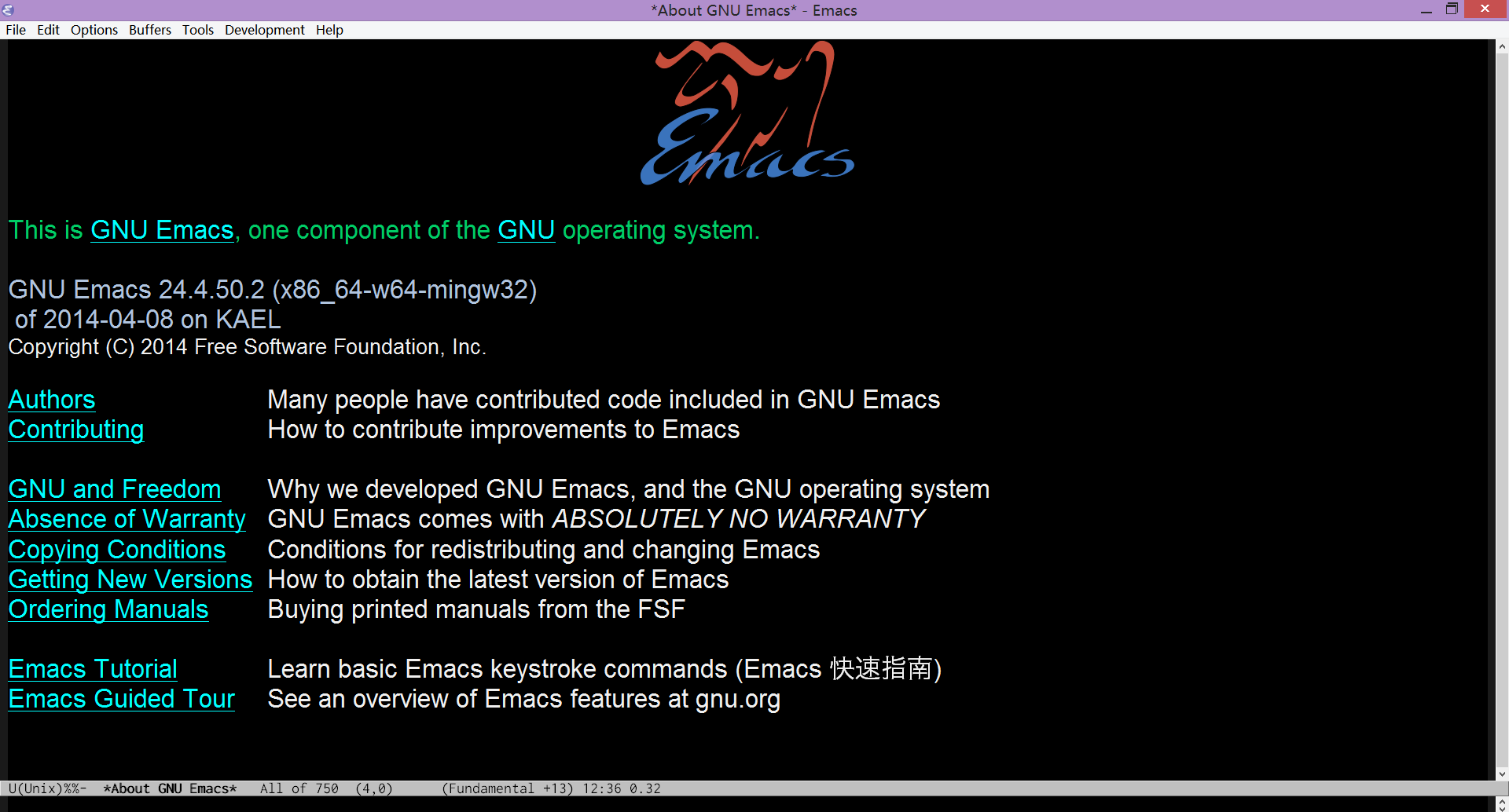 SCARICARE EMACS PER WINDOWS