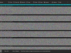 A visual label preceeds each packed file for clear reference