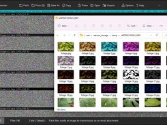 Click the "Unpack" link for a temporary folder with all files unpacked ready for access
