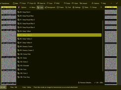 Email Attachment Transformer colored with the Deep Yellow 2 color scheme - "Options > Color"
