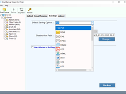 Email Backup Software Screenshot 2